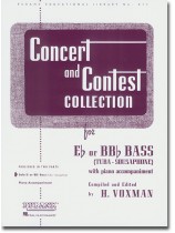 Concert and Contest Collection for E♭ or BB♭ Bass (Tuba - Sousaphone) Solo Part Concert and Contest Collection for E♭ or BB♭ Bass (Tuba - Sousaphone) Solo Part