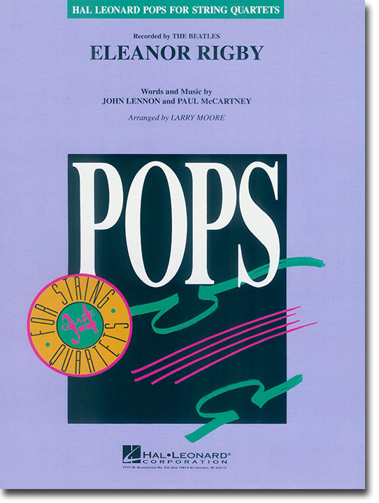 Pops【Eleanor Rigby】for String Quartets Pops【Eleanor Rigby】for String Quartets