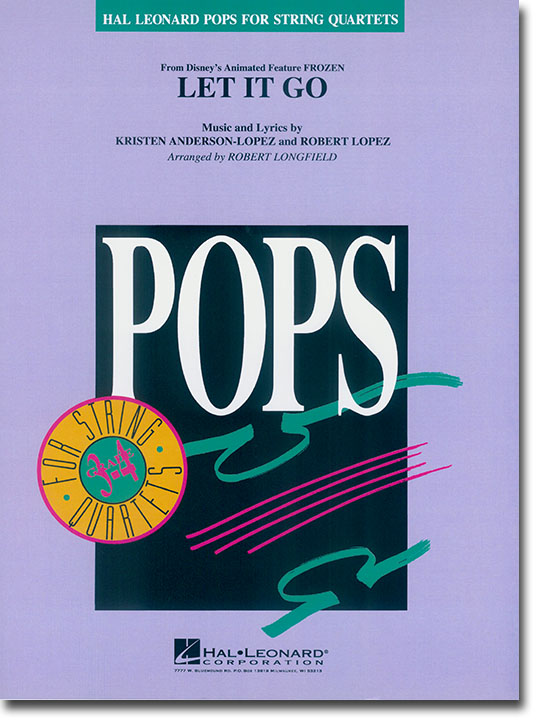 Pops【Let it Go】for String Quartet