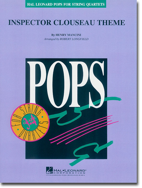 Pops【Inspector Clouseau Theme】for String Quartets Pops【Inspector Clouseau Theme】for String Quartets