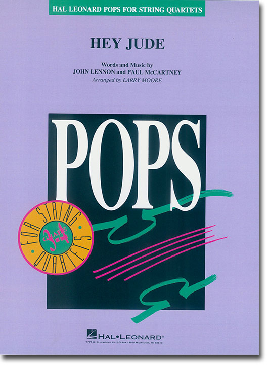 Pops【Hey Jude】for String Quartets Pops【Hey Jude】for String Quartets