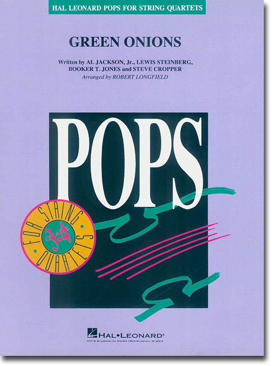 Pops【Green Onions】for String Quartets Pops【Green Onions】for String Quartets