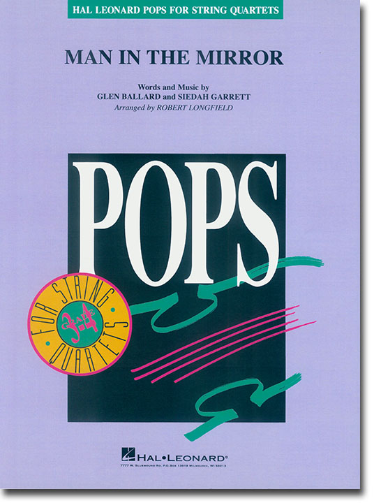 Pops【Man in the Mirror】for String Quartets Pops【Man in the Mirror】for String Quartets