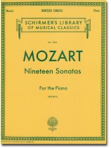 Mozart Nineteen Sonatas for the Piano (Complete) (Epstein) Mozart Nineteen Sonatas for the Piano (Complete) (Epstein)