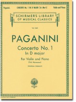 Paganini Concerto No. 1 in D Major for Violin and Piano (First Movement)
