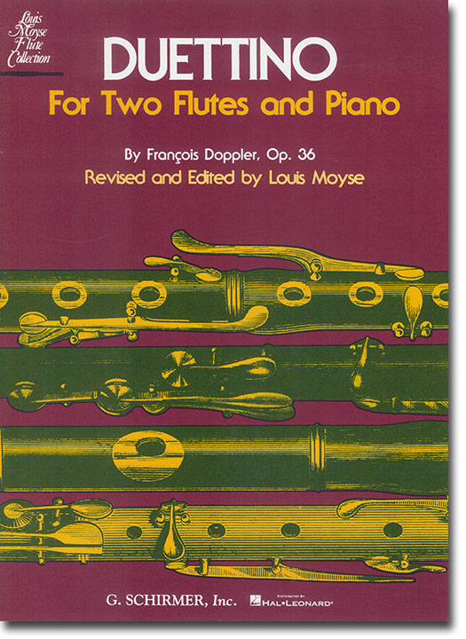 Doppler Duettino for Two Flutes and Piano