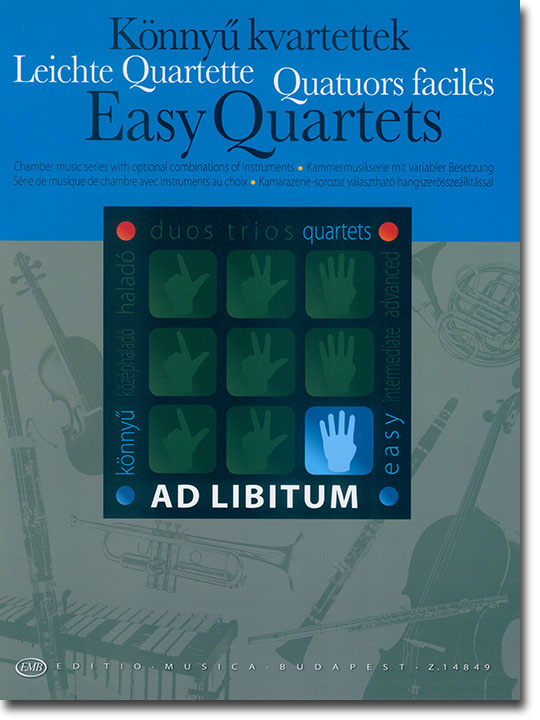 Ad Libitum Easy Quartets