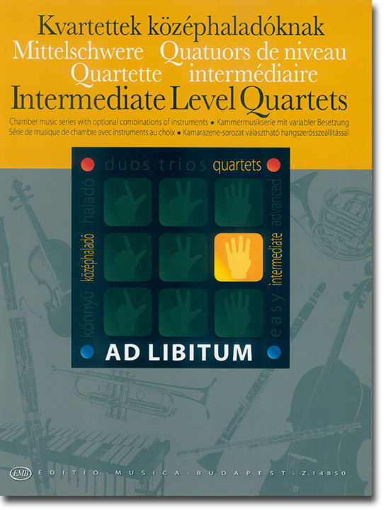 Ad Libitum Intermediate Level Quartets