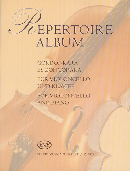 Repertoire Album for Violoncello and Piano