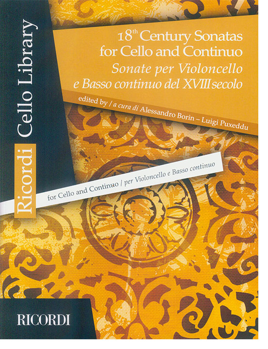 18th Century Sonatas for Cello and Continuo