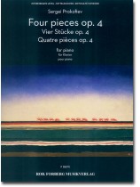 Sergei Prokofiev Four Pieces Op. 4 for Piano Sergei Prokofiev Four Pieces Op. 4 for Piano