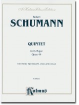 Schumann Quintet in E♭ Major Opus 44 for Piano, Two Violins, Viola and Cello