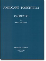Amilcare Ponchielli Capriccio for Oboe and Piano Amilcare Ponchielli Capriccio for Oboe and Piano