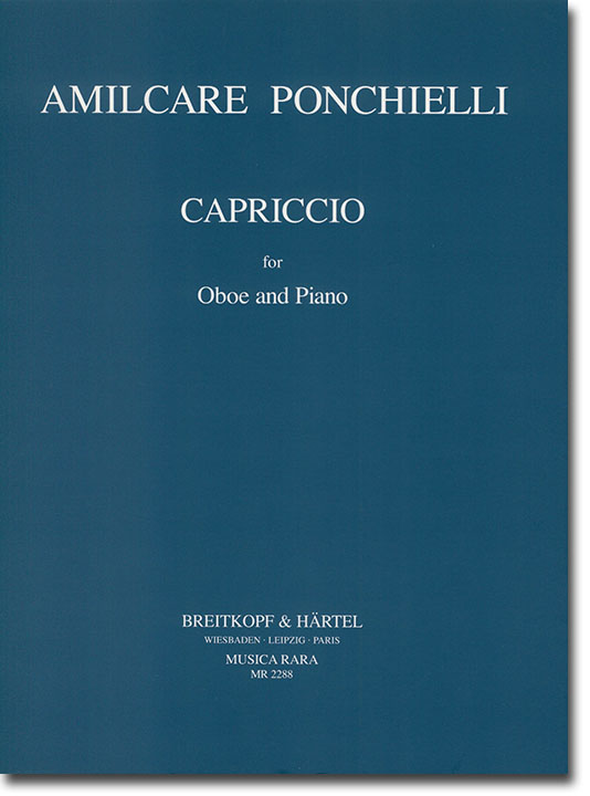 Amilcare Ponchielli Capriccio for Oboe and Piano