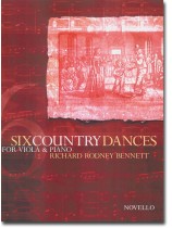 Richard Rodney Bennett Six Country Dances for Viola and Piano