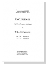 Musgrave【Excursions】Eight Duets for Piano , Four Hands Musgrave【Excursions】Eight Duets for Piano , Four Hands