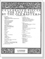 Celebrated Pieces for the Piano by the Old Masters 【Handel】Gavotte in B♭ Celebrated Pieces for the Piano by the Old Masters 【Handel】Gavotte in B♭