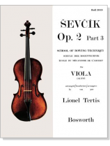 Sevcik【 Op. 2 , Part 3】School of BowingTechnique for Viola Sevcik【 Op. 2 , Part 3】School of BowingTechnique for Viola