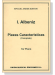 Albeniz【Piezas Caracteristicas, Complete】for Piano