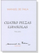 Manuel De Falla【Cuatro Piezas Espanolas】Para Piano