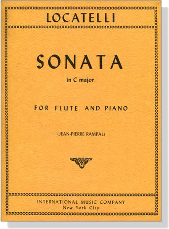 Pietro Locatelli【Sonata in C major】for Flute and Piano