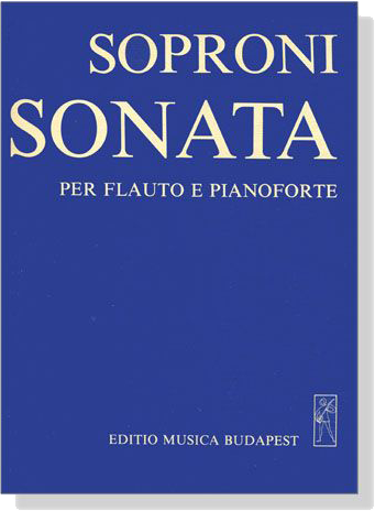 Soproni【Sonata】per Flauto e Pianoforte