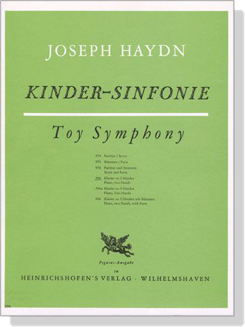 Haydn【Kinder-Sinfonie / Toy Symphony】for Piano