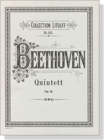 Beethoven【Quintet , Op.16】