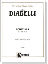 Diabelli【Sonatinas Op. 24 ,Op. 54,Op. 58,Op. 60】For One Piano / Four Hands Diabelli【Sonatinas Op. 24 ,Op. 54,Op. 58,Op. 60】For One Piano / Four Hands