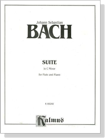 J.S. Bach【Suite in C Minor】for Flute and Piano