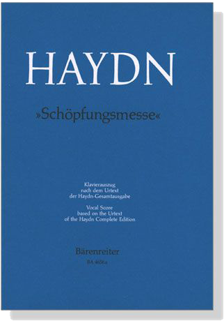 Haydn【Schöpfungsmesse】Klavierauszug, Vocal Score