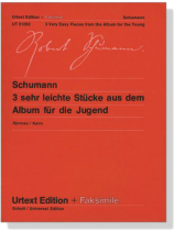 Schumann【3 sehr leichte Stücke aus dem Album für die Jugend】für Klavier