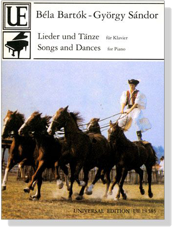 Béla Bartók【Lieder und Tänze / Songs and Dances】for Piano