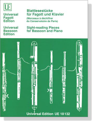 Blattlesestucke für Fagott und Klavier / Sight-reading Pieces for Bassoon and Piano