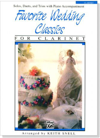 Favorite Wedding Classics for Clarinet