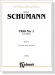 Schumann【Trio No. 1 in D Minor , Opus 63】for Piano , Violin and Cello