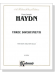 Haydn【Three Divertimenti】for Violin , Viola and Cello