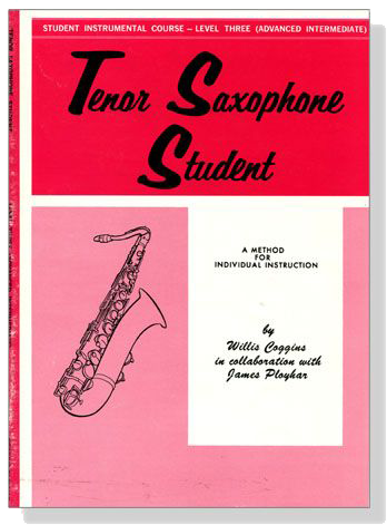Student Instrumental Course【Tenor Saxophone Student】Level Three