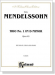 Mendelssohn【Trio No. 1 in D Minor , Opus 49】for Violin , Cello and Piano