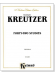 Kreutzer【Forty-two Studies】 for Viola (中提琴)