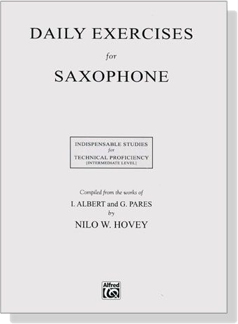 Daily Exercises for Saxophone