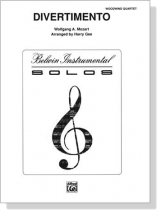 Mozart【Divertimento】Woodwind Quartet Mozart【Divertimento】Woodwind Quartet