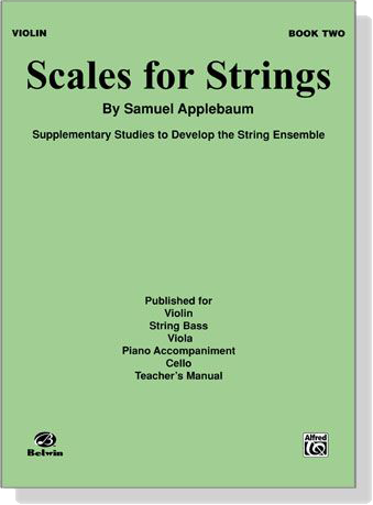 Scales for Strings【Book Two】Violin