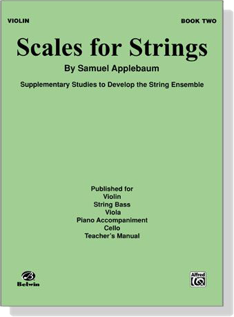 Scales for Strings【Book Two】Violin Scales for Strings【Book Two】Violin
