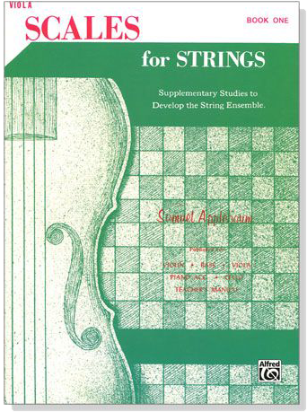 Scales for Strings【Book one】Viola︰1st Position Scales for Strings【Book one】Viola︰1st Position