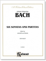 J. S. BACH【 Six Sonatas and Partitas】For Violin
