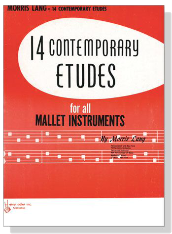 【14 Contemporary Etudes】for all Mallet Instruments