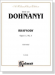 Dohnanyi【Rhapsody Op. 11, No. 3】for Piano Dohnanyi【Rhapsody Op. 11, No. 3】for Piano