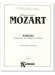 Mozart【 Adagio－Transposed from Adagio in E Minor】for Clarinet and Piano