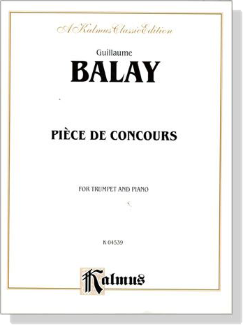 Balay【Pièce De Concours】for Trumpet and Piano